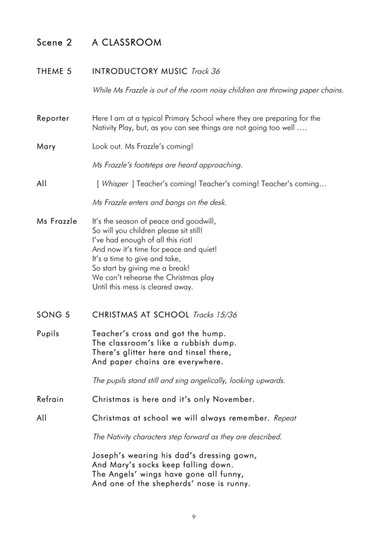 Do You Believe in Father Christmas? Musical Musicals for Schools